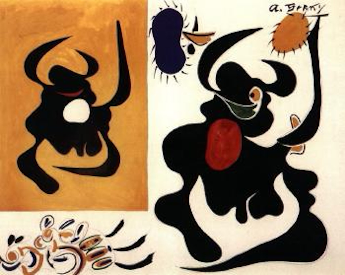 Study for bull in the sun by Arshile Gorky