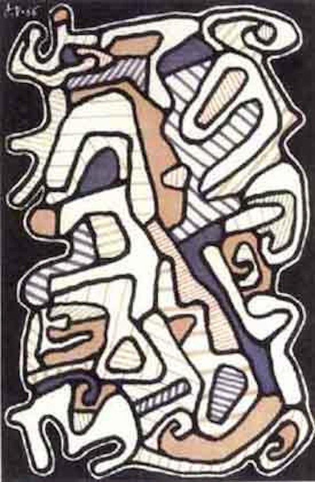 Le Cenotaphe by Jean Dubuffet