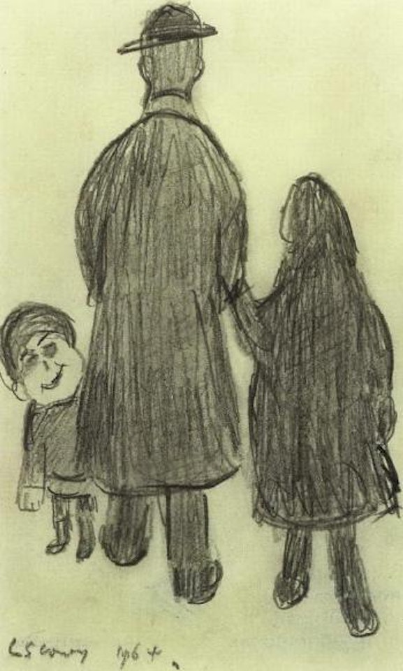 Family by Laurence Stephen Lowry