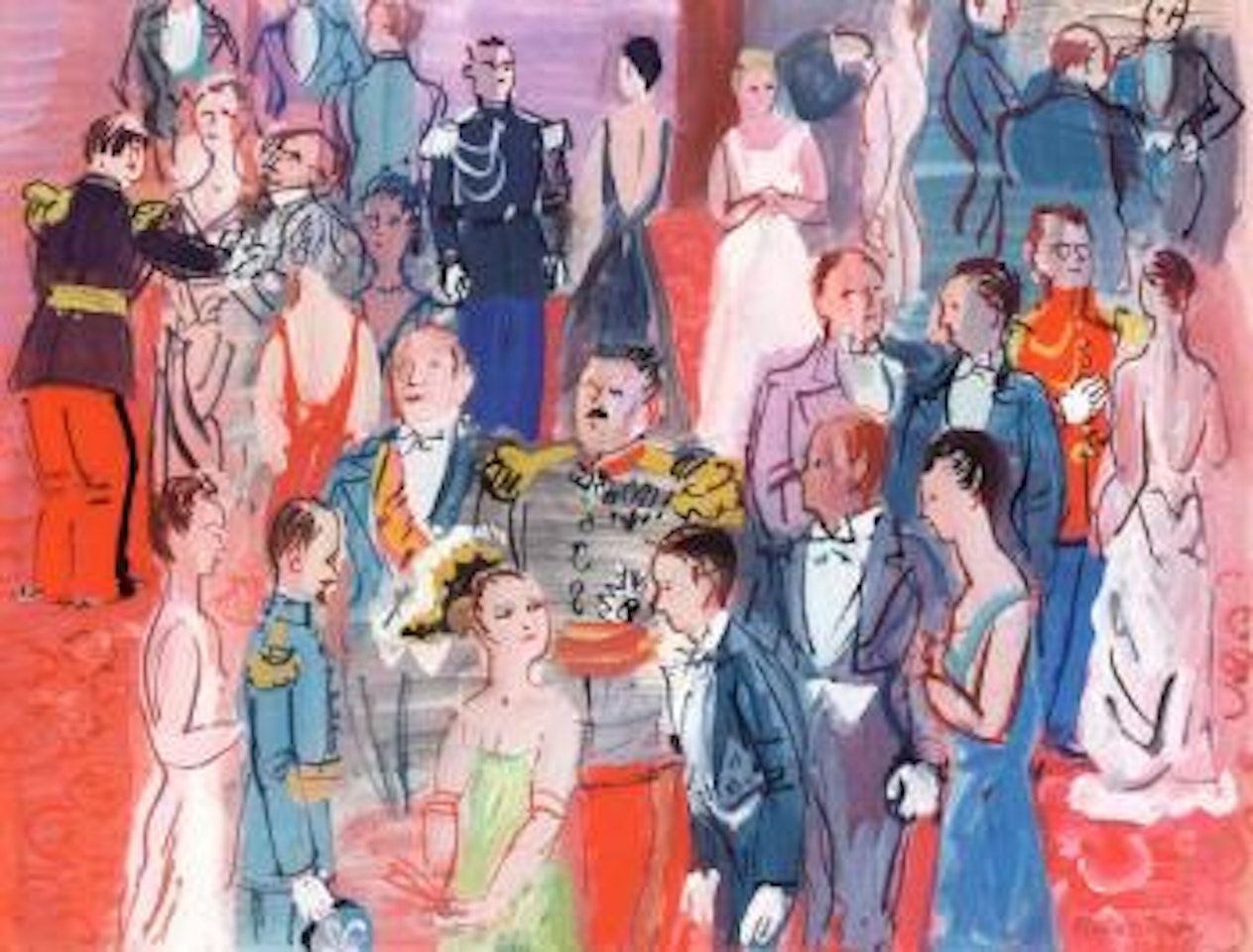 La presentation a la fiancee by Raoul Dufy