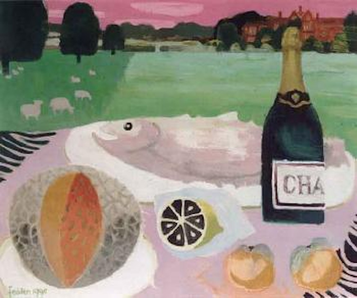 Picnic at Glyndebourne by Mary Fedden