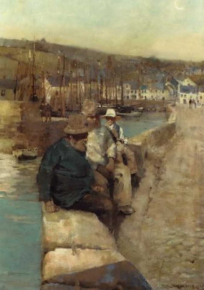 St Ives by Sir Frank Brangwyn
