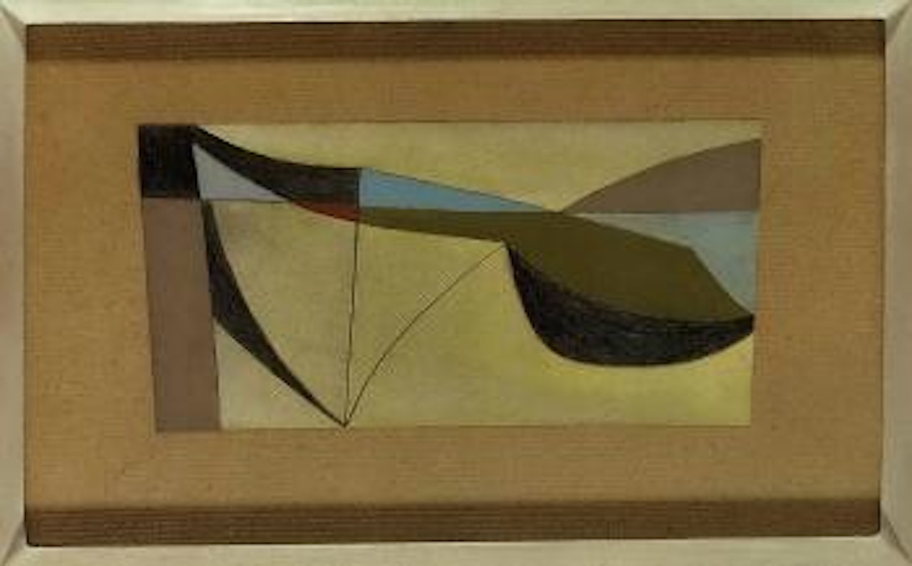 Point of descent by Ben Nicholson, O.M.