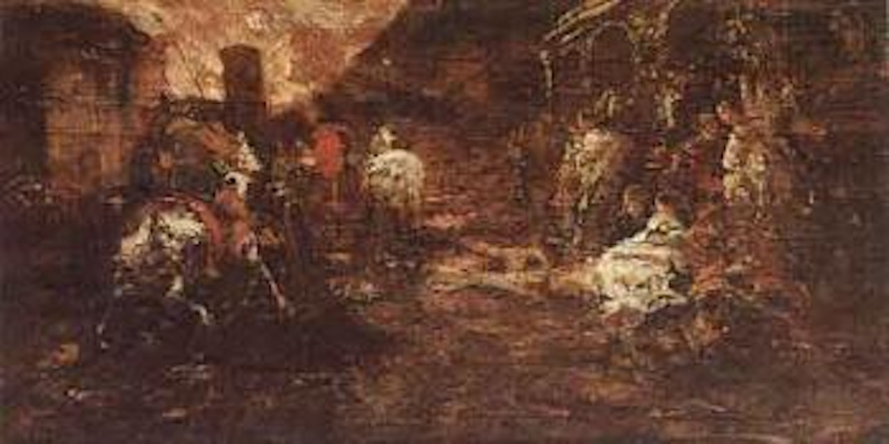 Conversion of Saint Paul by Adolphe Monticelli