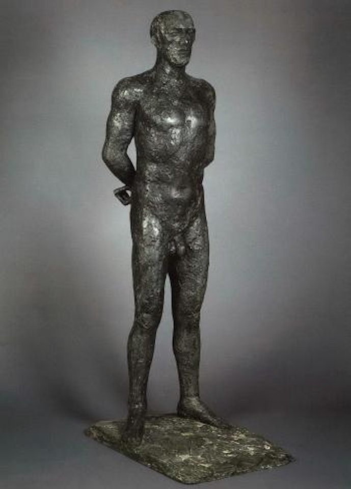 Standing man by Elisabeth Frink