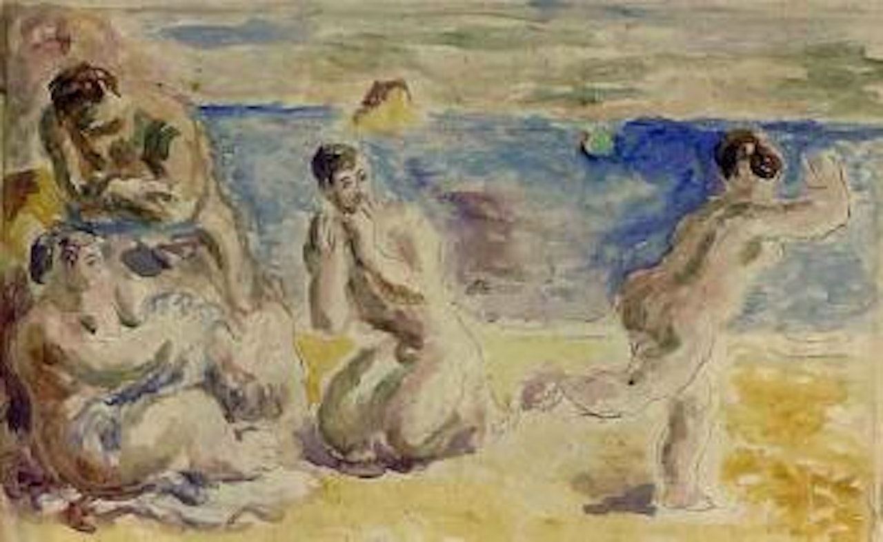 Bathers by Duncan Grant
