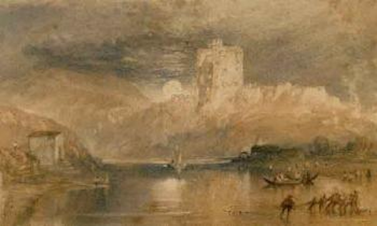 Norham Castle, moonrise by Joseph Mallord William Turner