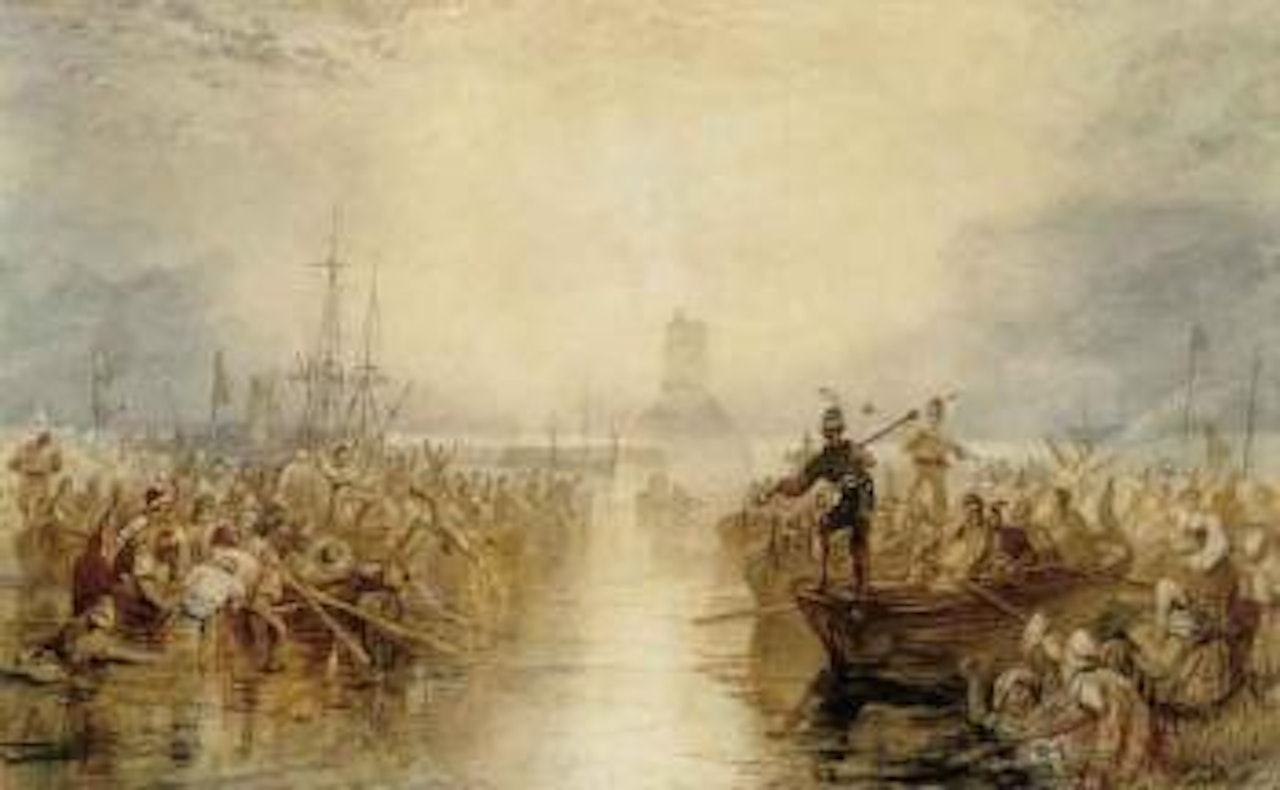 Staint Vaast la Hougue, Normandy by Joseph Mallord William Turner