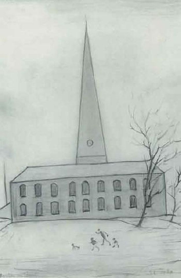 Burton on Trent by Laurence Stephen Lowry