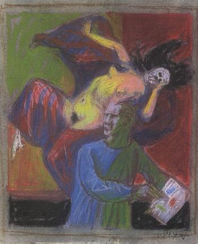 Painter and dancer by Otto Dix