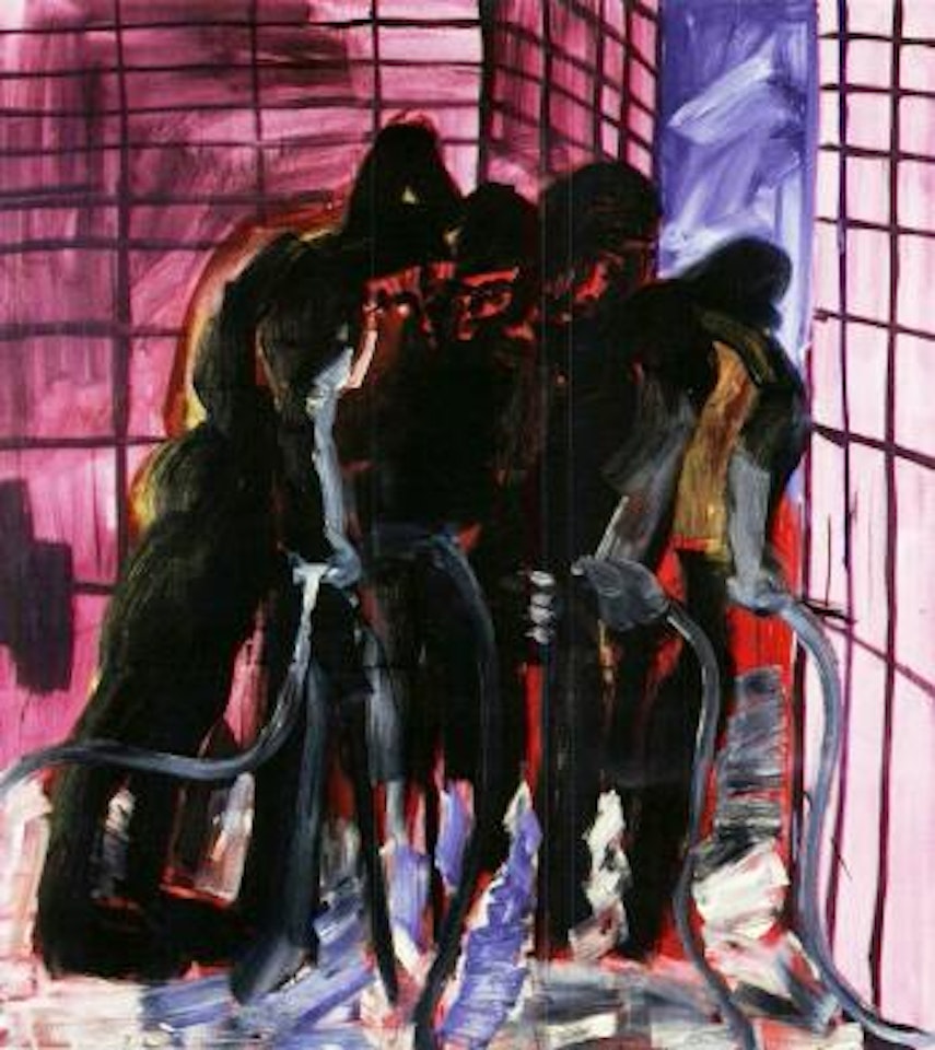 Street workers by Rainer Fetting