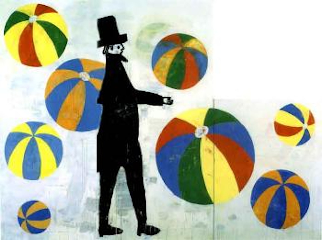 Conversazione by Donald Baechler