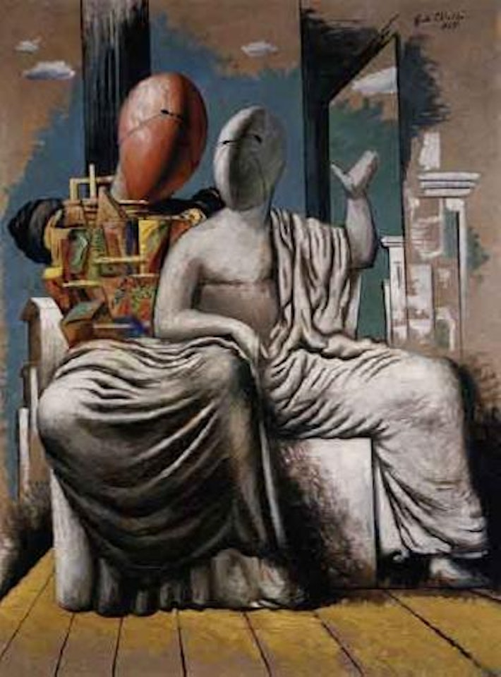 Les philosophes grecs by Giorgio de Chirico
