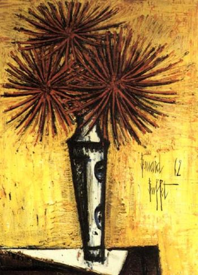 Dahlias by Bernard Buffet