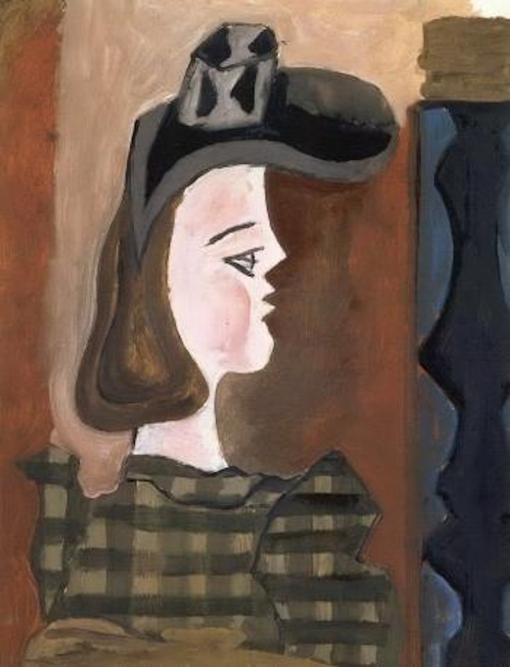 Profil de femme au chapeau by Georges Braque
