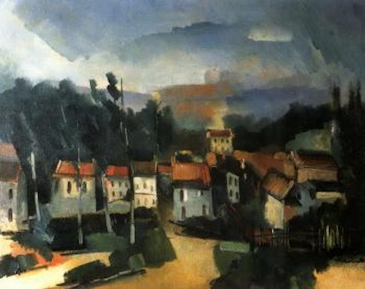 Le hameau by Maurice de Vlaminck
