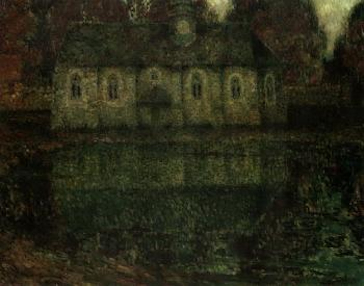 L'eglise by Henri Le Sidaner