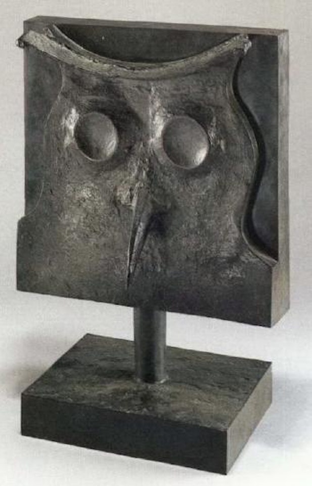 Masque tete de chouette by Max Ernst