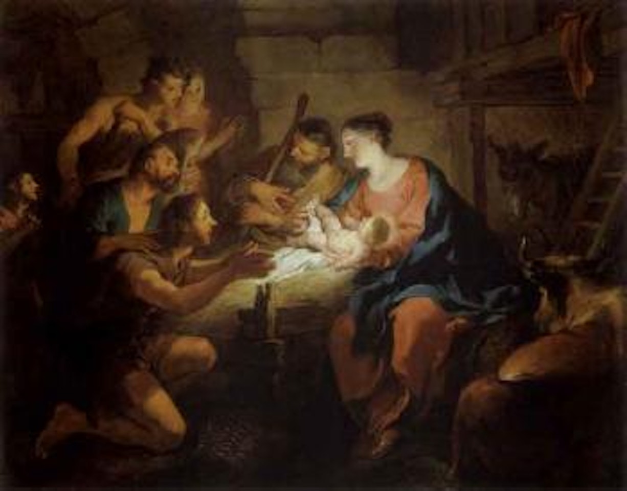 Adoration of the Shepherds by Jean François de Troy