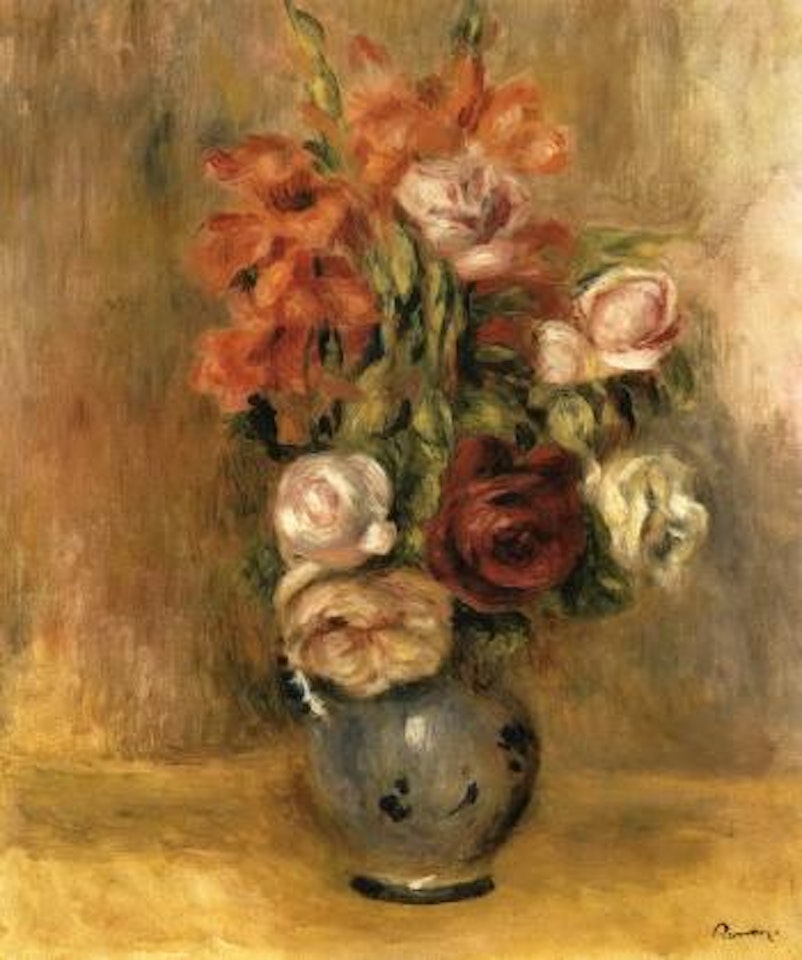 Vase de fleurs by Pierre-Auguste Renoir