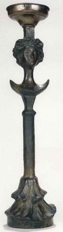 Lampe tete de femme by Alberto Giacometti by Diego Giacometti