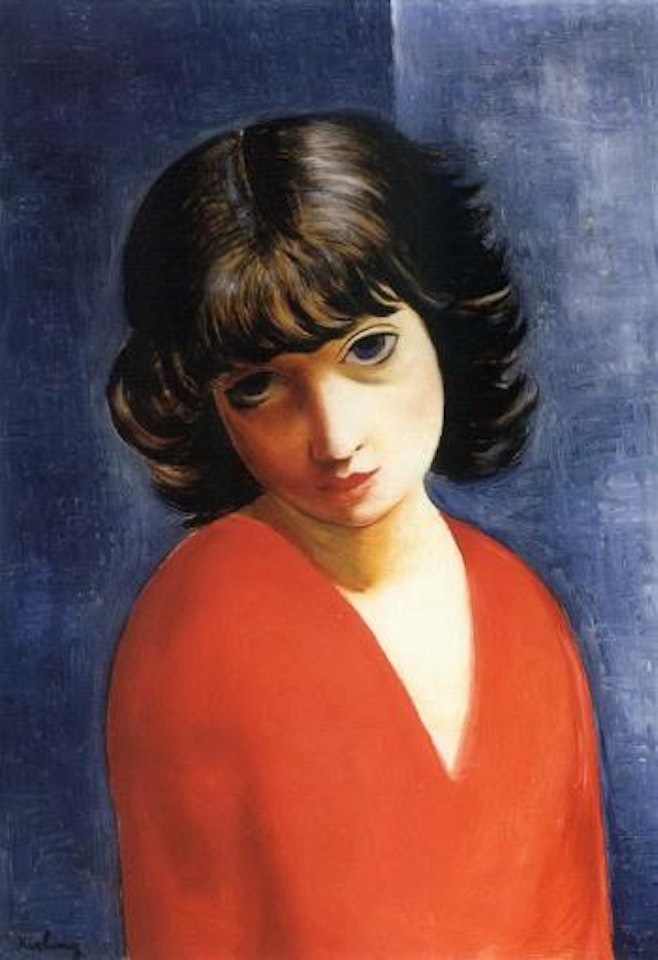 Jeune fille by Moïse Kisling