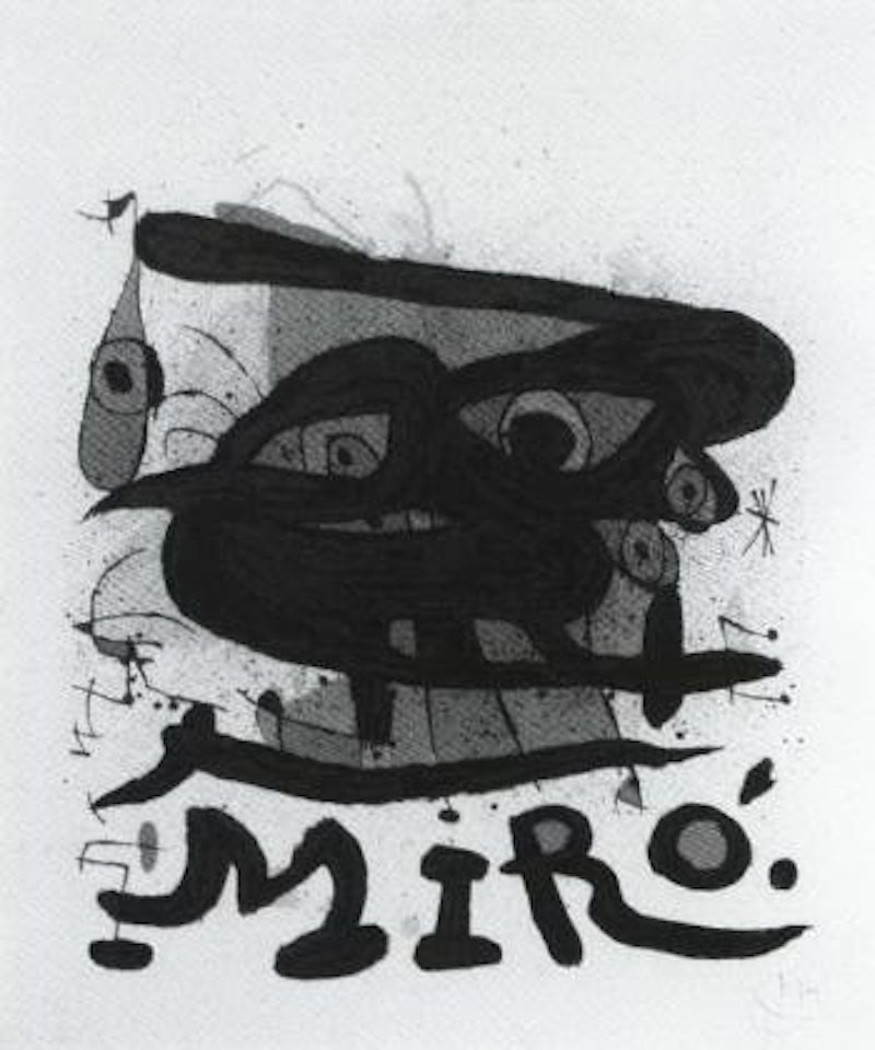 Miro sculptures for Walker Art Center, Minneapolis by Joan Miró