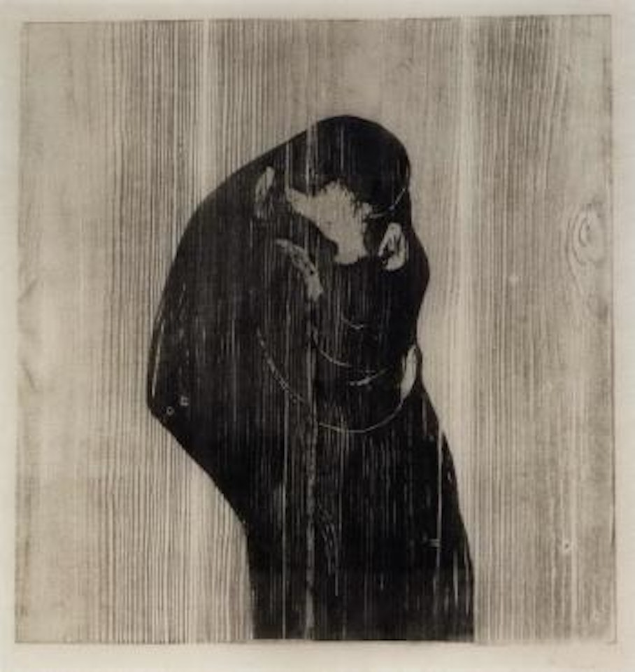 Der Kuss by Edvard Munch