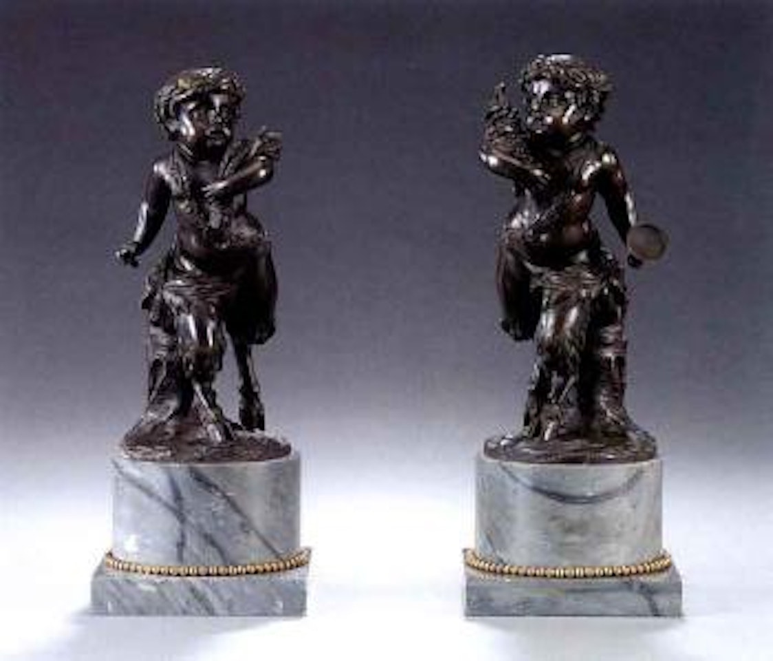 Infant satyrs by French School