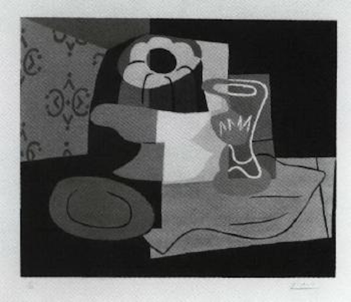 Nature morte au gateau by Pablo Picasso