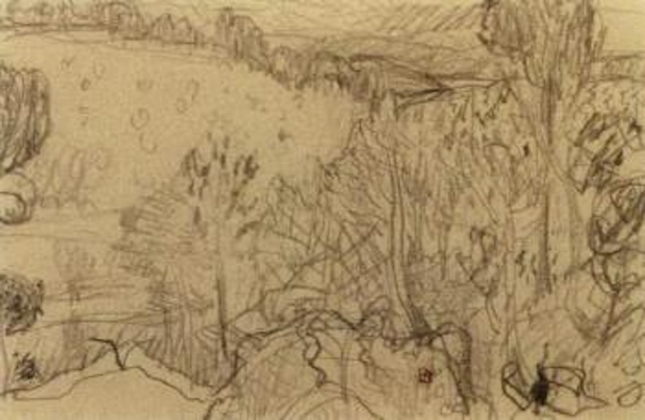 Paysage du Dauphine by Pierre Bonnard