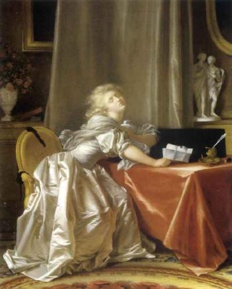 La mauvaise nouvelle by Jean-Honoré Fragonard