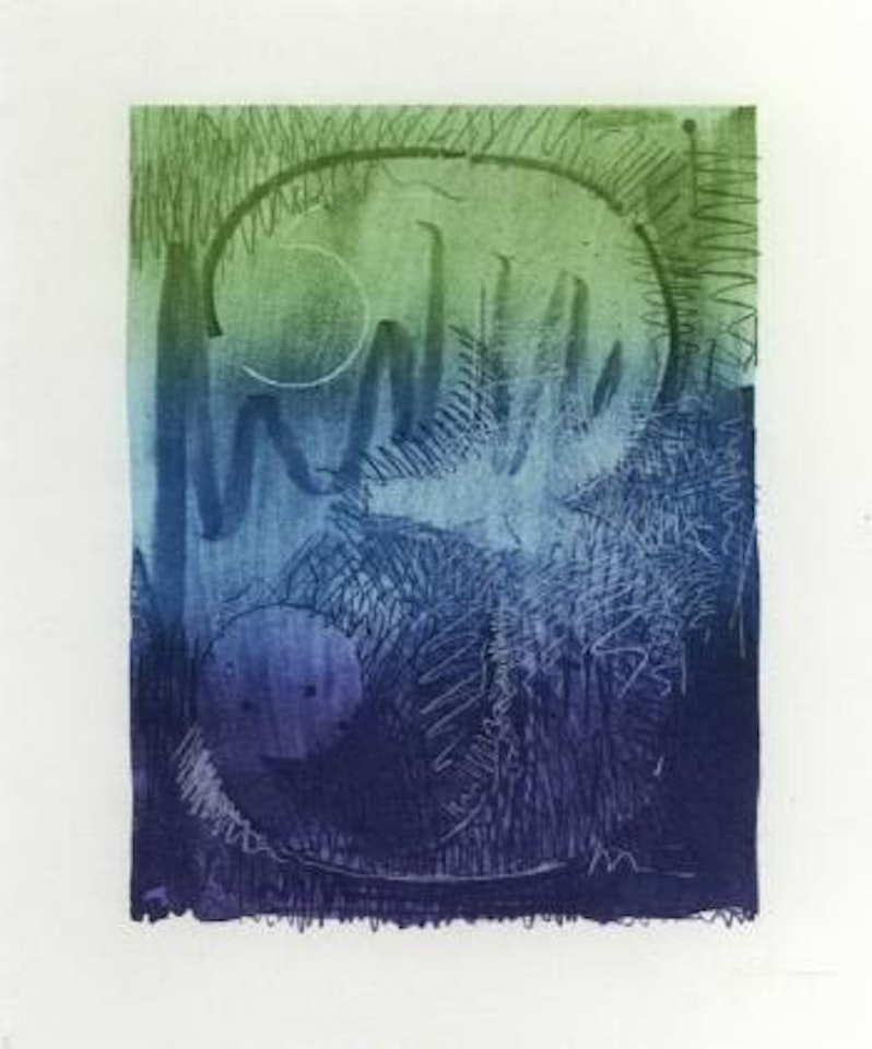 Figure 3, from Color Numerals Series by Jasper Johns