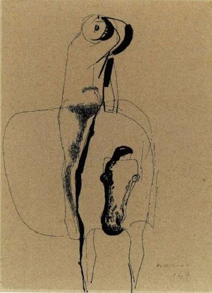 Horse and rider by Marino Marini