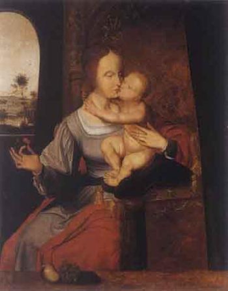 The Virgin of the cherries by Quinten Metsys