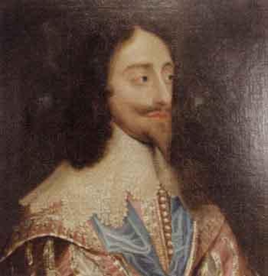 Portrait of King Charles I. Portrait of Henrietta Maria by Anthony van Dyck