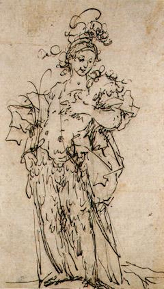 Minerva by Francesco Guardi