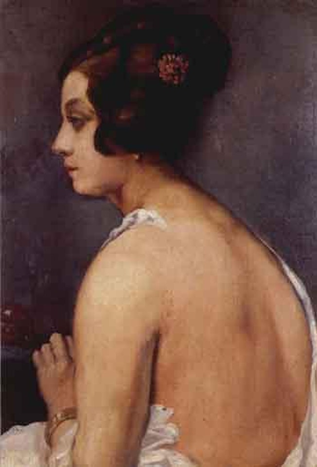 Portrait de femme venitienne by Emile Bernard