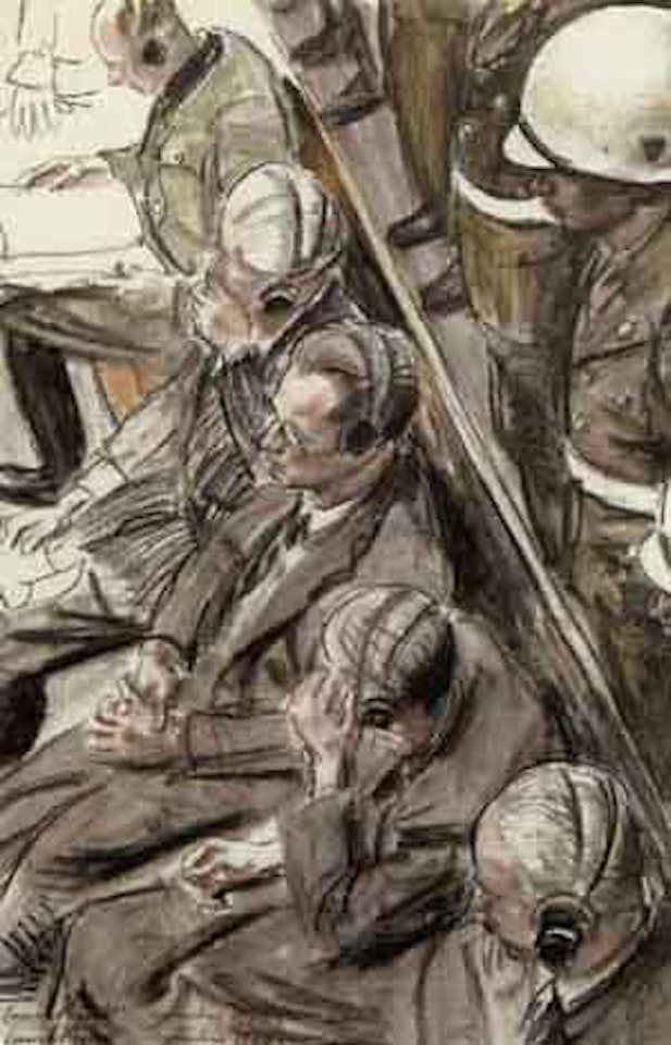 Translators, Nuremberg by Laura Knight