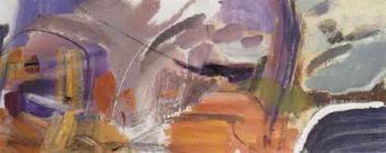 February woodland by Ivon Hitchens