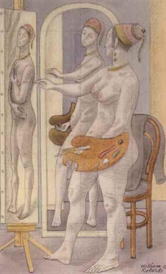 The self portrait by William Roberts