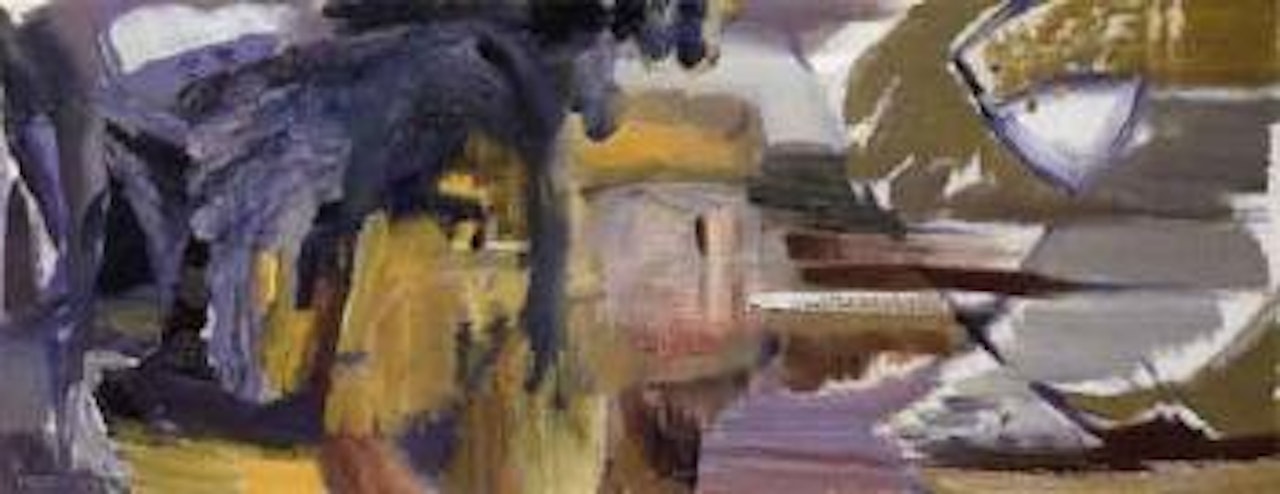 A mill among trees by Ivon Hitchens