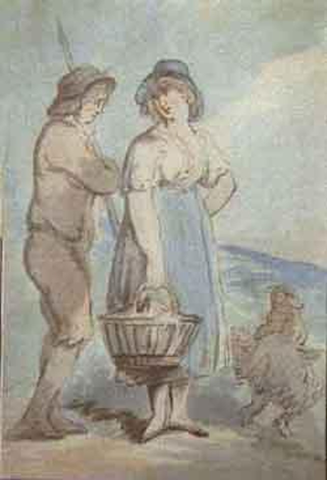 A chance meeting by Thomas Rowlandson