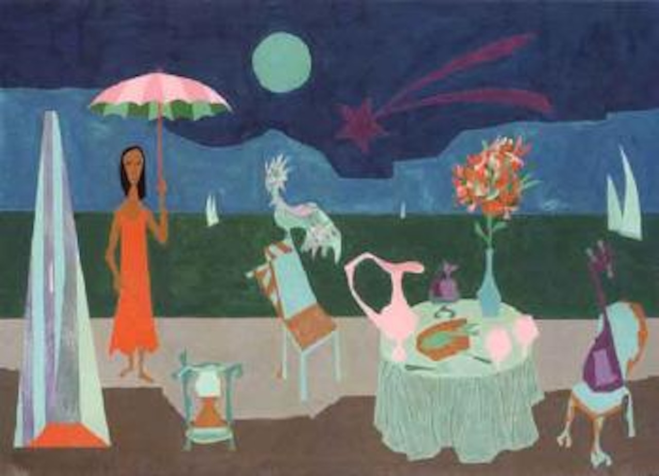 En la playa by Cundo Bermudez