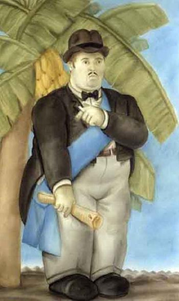 Le President by Fernando Botero