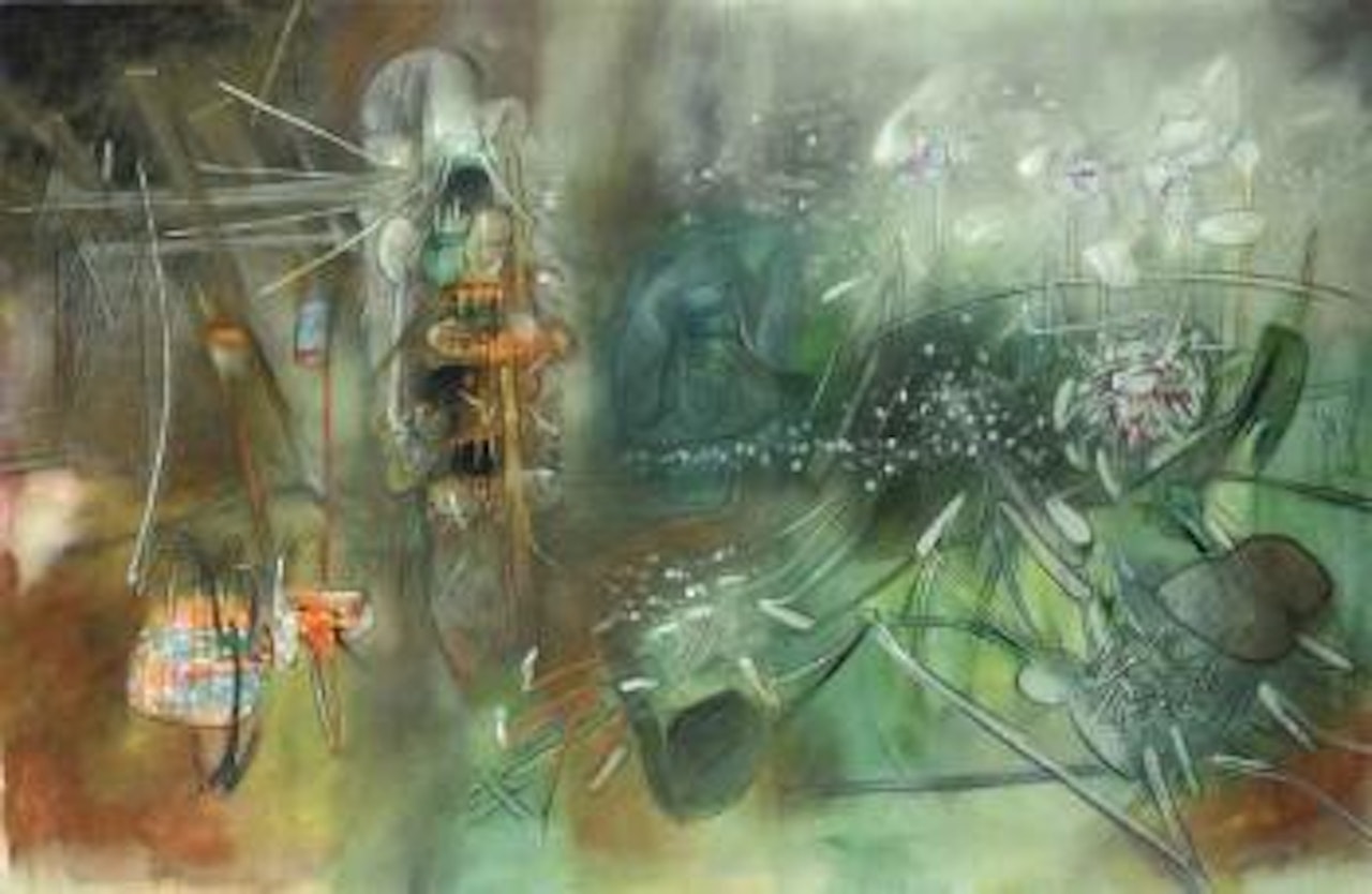 Let any flowers bloom by Roberto Matta