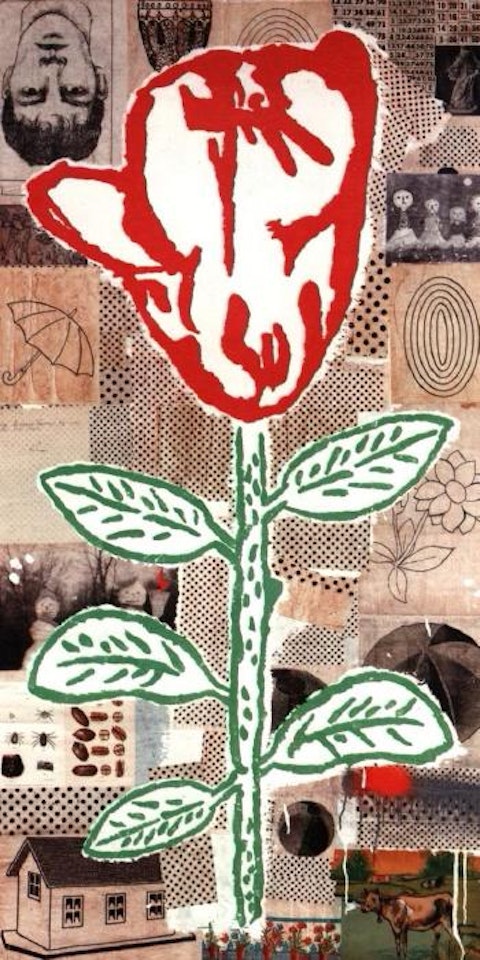 Ahmad's flower, number 18 by Donald Baechler