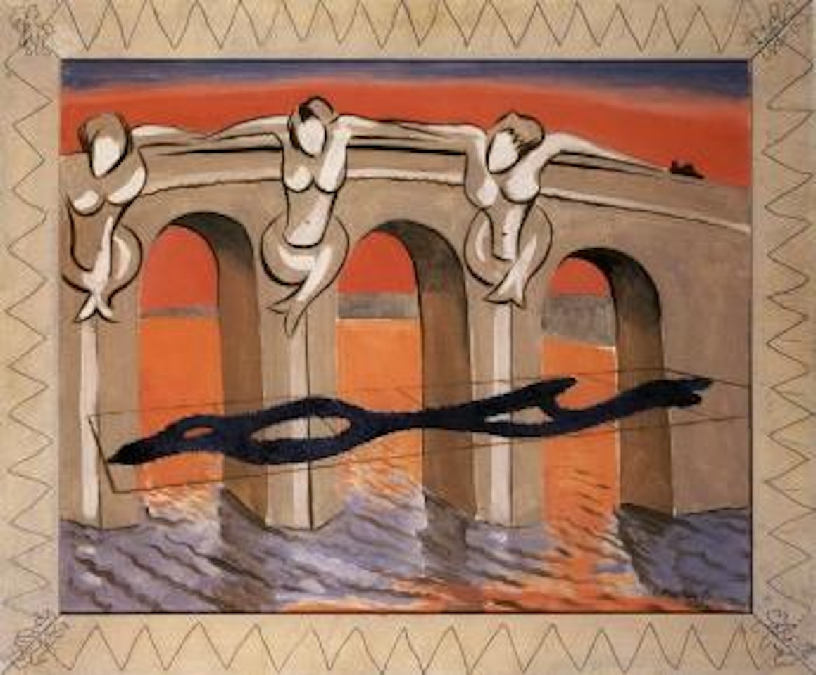 Le pont neuf by Man Ray