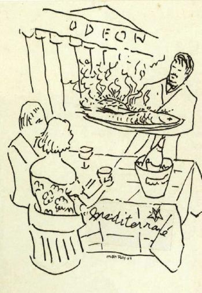 Restaurants by Man Ray