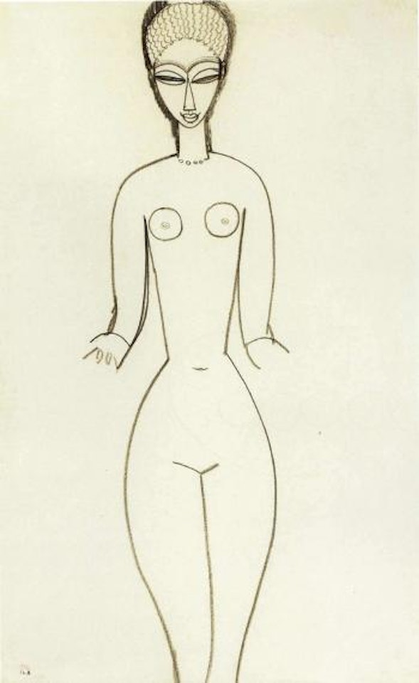 Femme debout by Amedeo Modigliani
